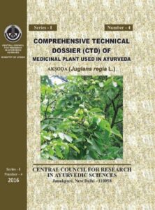 Comprehensive Technical Dossier (CTD) of Medicinal Plant used in Ayurveda- Aksoda(Juglans regia L.) S-1, No-4
